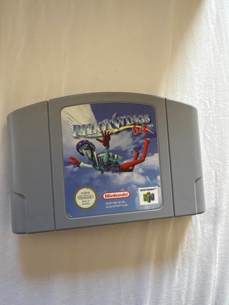 Pilotwings 64 - Nintendo 64 (N64) - Klassieke Vliegsimulatie, Spelcomputers en Games, Games | Nintendo 64, Gebruikt, 1 speler