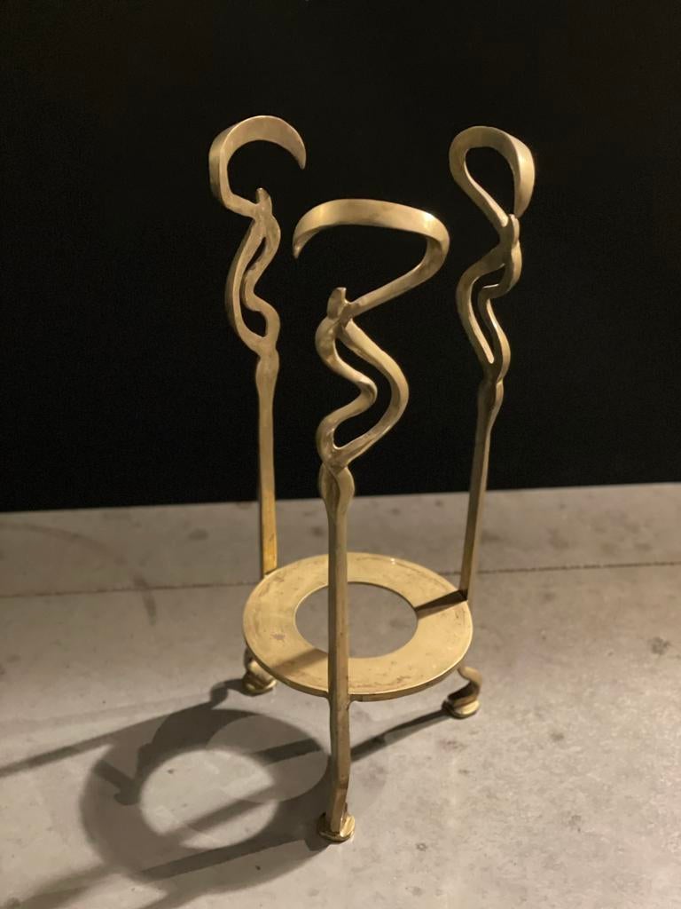 Vintage messing design object., Antiek en Kunst, Ophalen