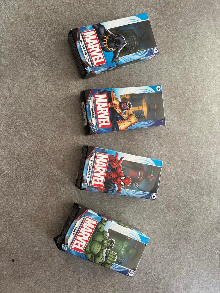 Marvel actiefiguren: Black Panther, Thanos, Spider-Man, Hulk, Ophalen of Verzenden, Nieuw