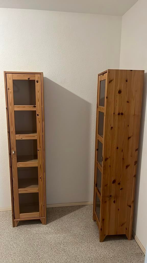 2 houten ikea kastjes, Huis en Inrichting, Kasten | Stellingkasten, Ophalen, Gebruikt