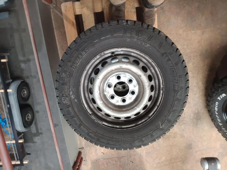 Winterbandenset op velg 7mm - Sprinter -bsteek 6x130, Auto-onderdelen, Banden en Velgen, Banden en Velgen, Winterbanden, 16 inch