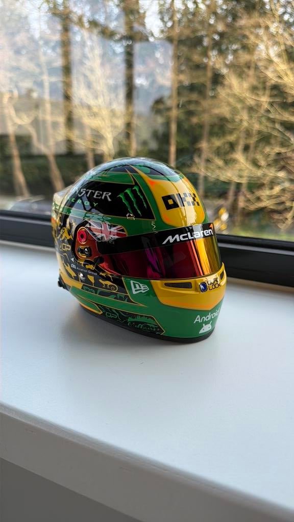 Oscar Piastri helm 1:2 Australië 2025, Ophalen of Verzenden, Nieuw, Formule 1