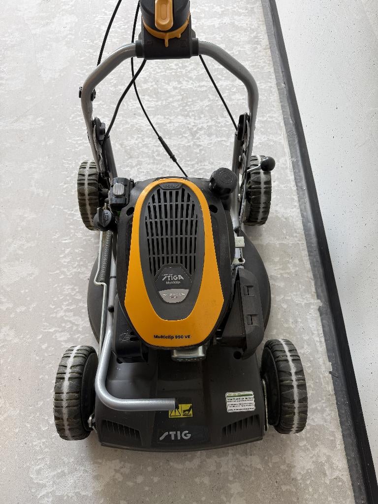 Grasmaaier Stiga Multiclip 950VE, Ophalen, Cirkelmaaier, Stiga, Versnellingen