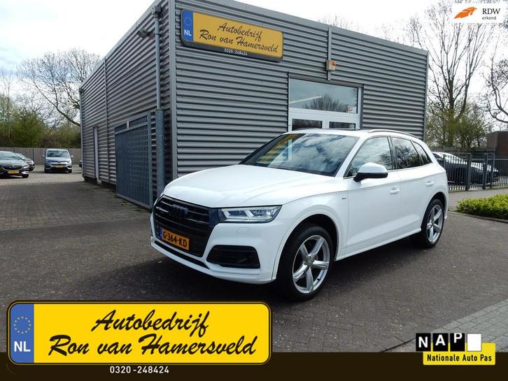 Audi Q5 2.0 TFSI QUATTRO LAUNCH EDITION 2X S-LINE*BOM VOL LE, Auto's, Audi, Bedrijf, Te koop, Q5, 360° camera, 4x4, ABS, Achteruitrijcamera