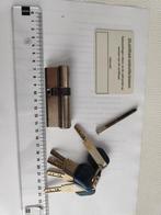 KARA SKG** Cilinderslot met 6 sleutels en certificaat, Ophalen of Verzenden, Gebruikt, Rvs, Slot