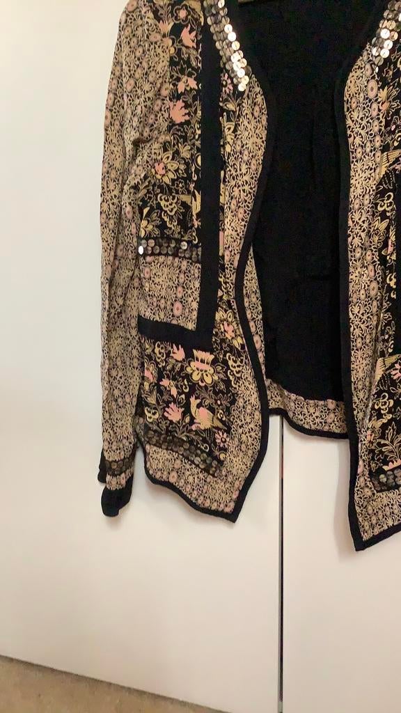 Boho, Ibiza, Romy Boomsma jasje, Kleding | Dames, Ophalen of Verzenden, Zo goed als nieuw, Maat 38/40 (M), Blauw