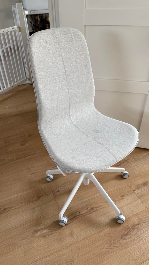 Ikea Langfjall bureaustoel - zo goed als nieuw, Huis en Inrichting, Ophalen, Zo goed als nieuw, Grijs, Bureaustoel