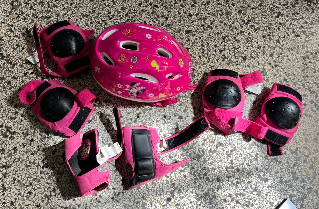 Skeeler beschermset knie, elleboog, hand - Kinderen 4-14 jaa, Ophalen, Gebruikt, Kinderen, Bescherming