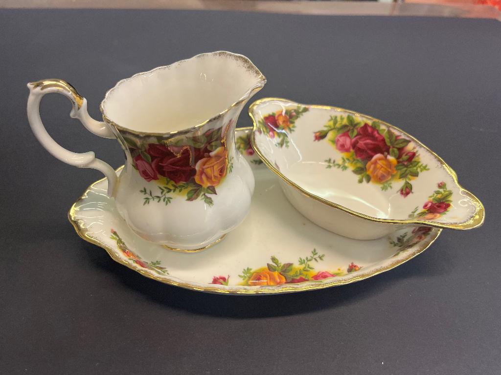 Royal Albert melkkannetje, schaaltje, Ophalen of Verzenden