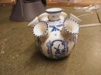 Antiek Delfts Blauw Tulpenvaasje - Handgeschilderd Holland, Antiek en Kunst, Ophalen