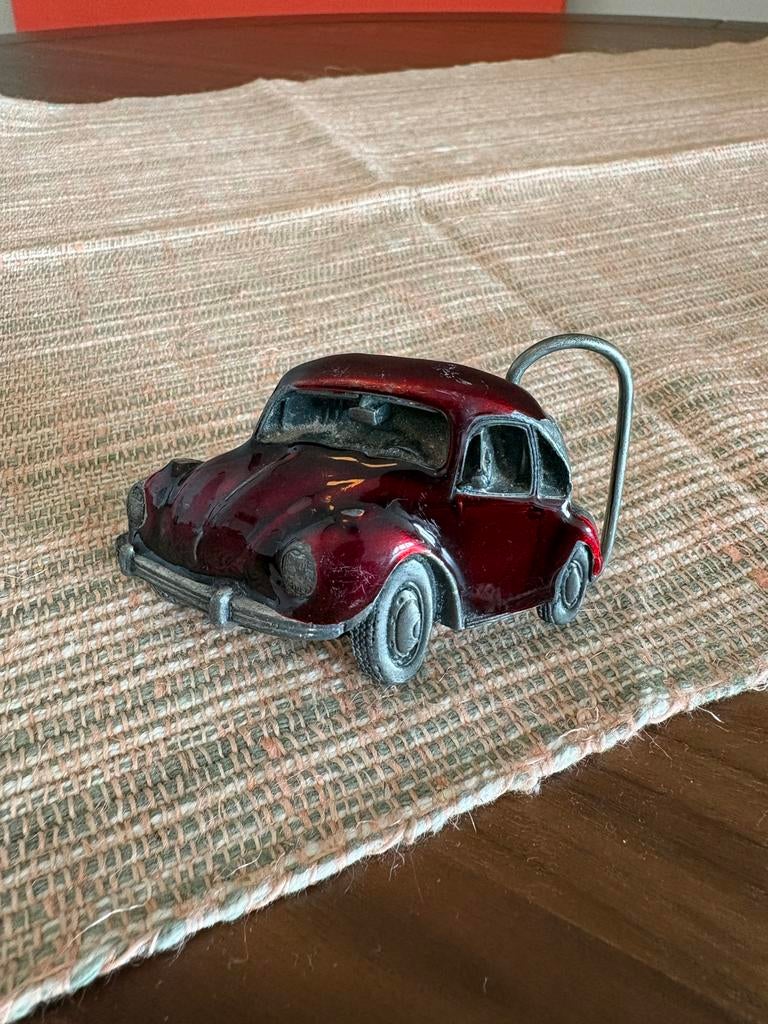 Vintage Volkswagen Kever metalen riemgesp, Kleding | Dames, Riemen en Ceinturen, Losse buckle of gesp, 5 cm of meer, Minder dan 80 cm