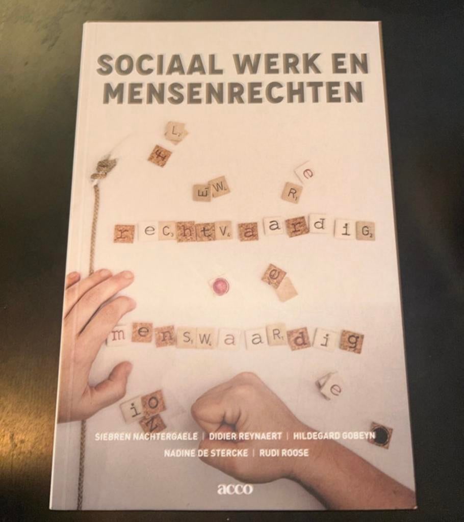 Studieboek Social Work en Mensenrechten HBO HvA, Ophalen of Verzenden, Gamma, Zo goed als nieuw, HBO