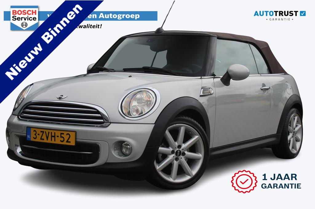 MINI Cabrio 1.6 Cooper Highgate | incl. 12 maanden garantie, Auto's, Mini, 12 maanden, Gebruikt, Euro 6, 4 stoelen