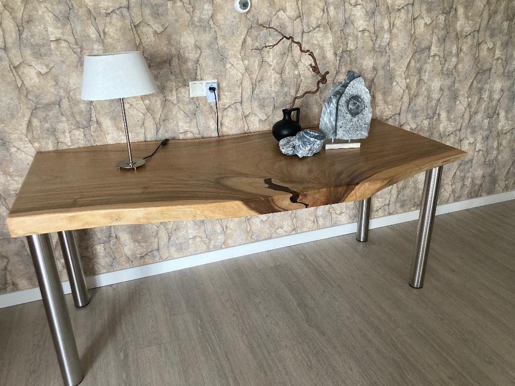 Eetkamertafel, Gebruikt, 50 tot 100 cm, Vijf personen of meer, 150 tot 200 cm