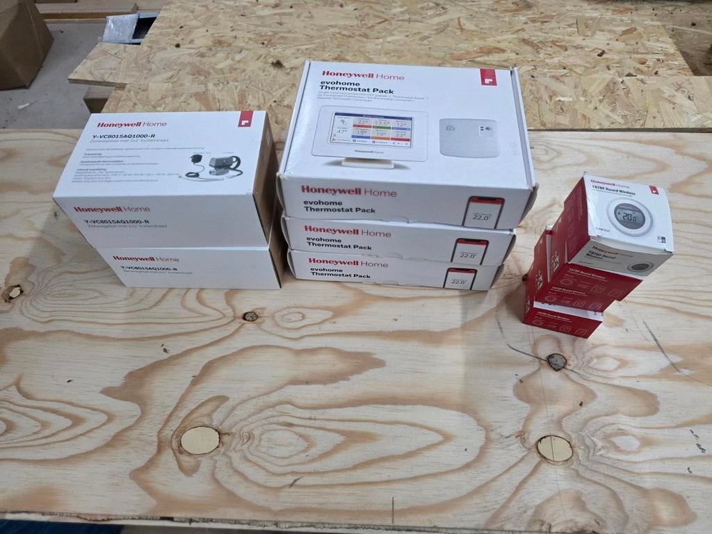 Honeywell Thermonstaat pakket, Doe-het-zelf en Verbouw, Thermostaten, Ophalen