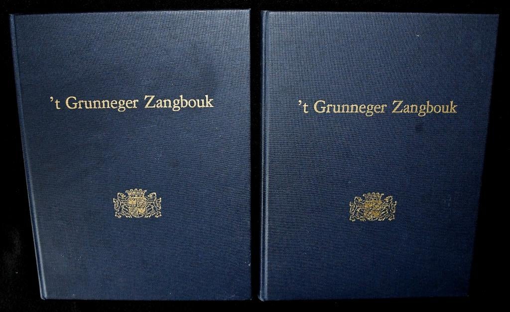 't Grunniger Zangbouk - Deel 1  & 2 (Drukkerij en Uitgeverij, Muziek en Instrumenten, Zang, Gebruikt, Overige genres, Ophalen of Verzenden