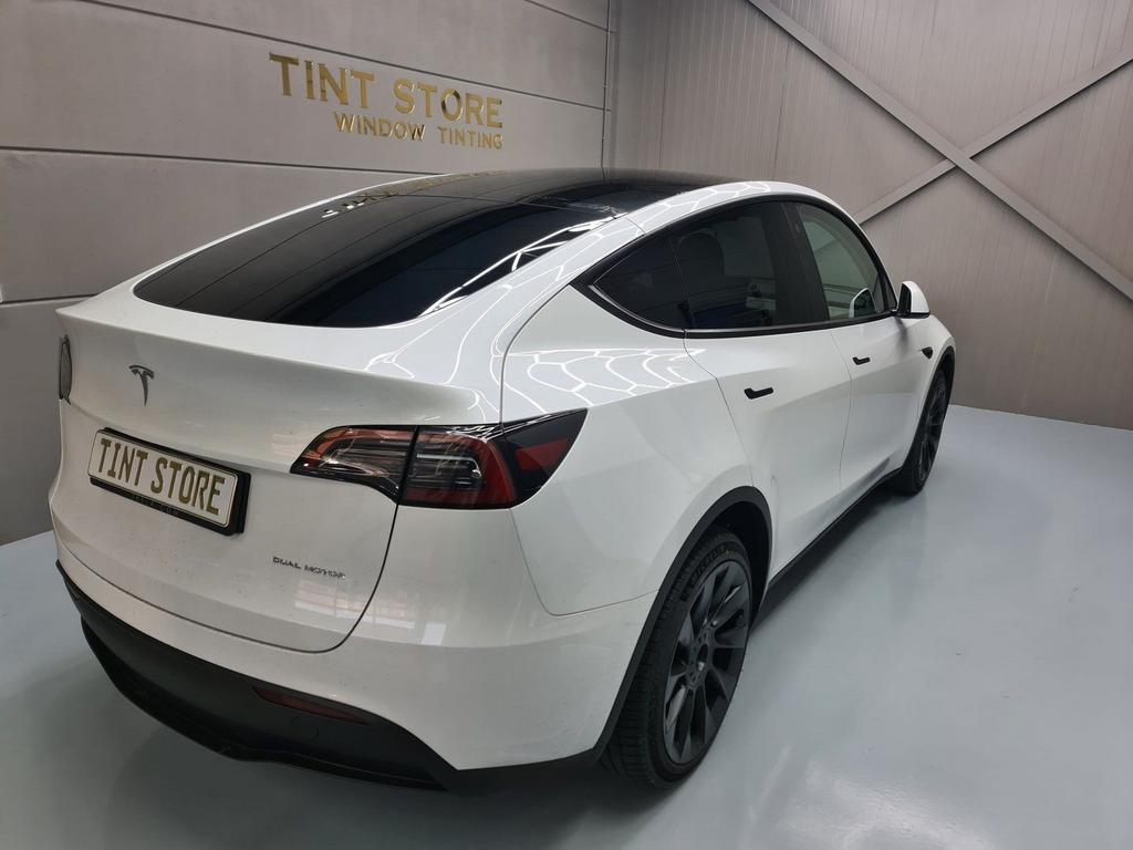 Tesla Ramen tinten / Ramen blinderen in Haarlem / Suntek fol, Diensten en Vakmensen, Auto en Motor | Monteurs en Garages, Garantie