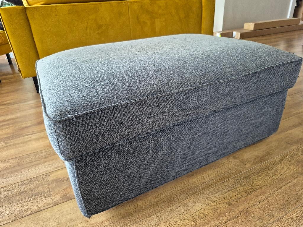 Ikea Kivik opberg hocker /poef / voetenbank, Huis en Inrichting, Banken | Voetenbanken en Poefen, Ophalen, Gebruikt, 75 tot 100 cm
