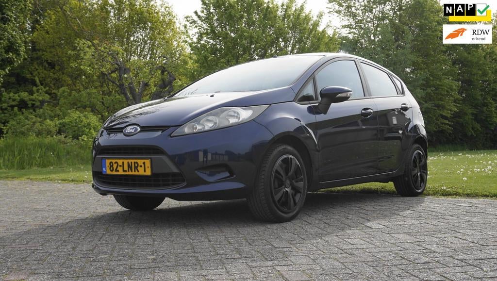 Ford Fiesta 1.25 Limited 5 Drs Airco trekhaak, Auto's, Ford, Voorwielaandrijving, Euro 5, Stof, 4 cilinders