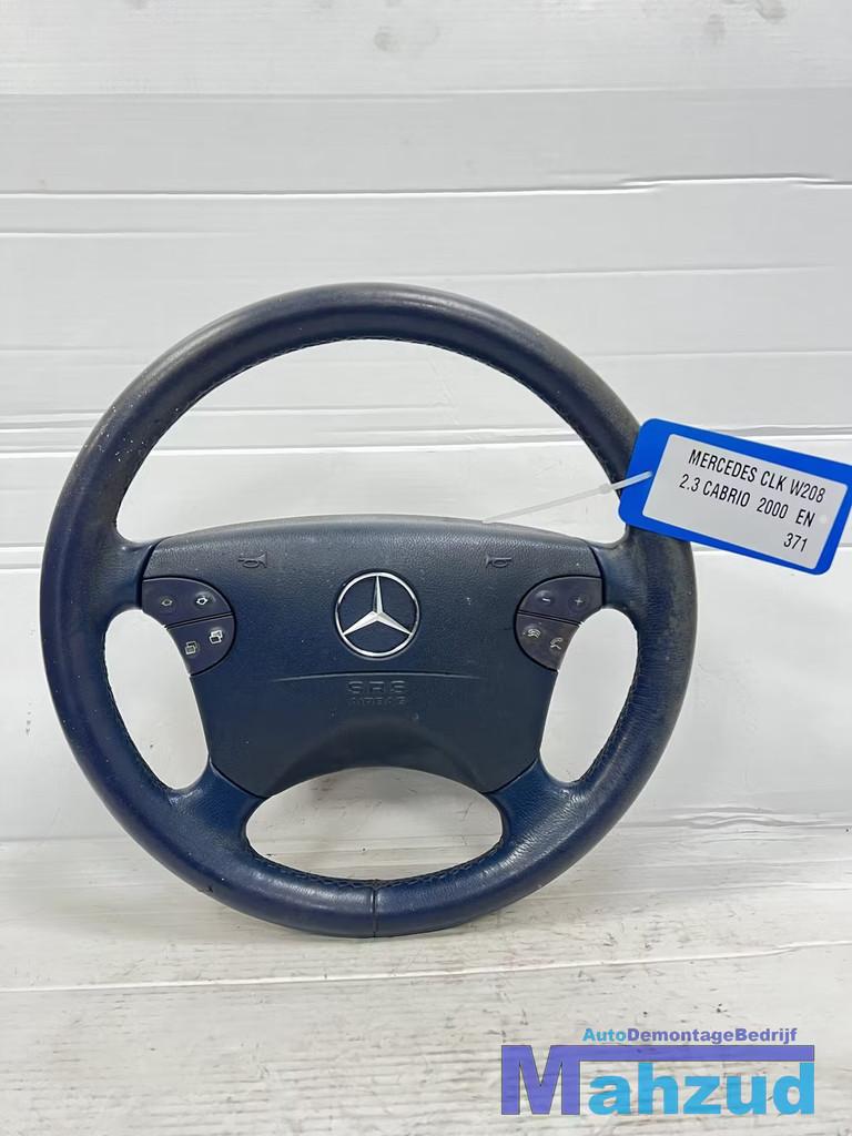 MERCEDES CLK W208 Stuurwiel stuur met airbag 1998-2002, Gebruikt, Mercedes-Benz AG, Mercedes-Benz, Ophalen of Verzenden