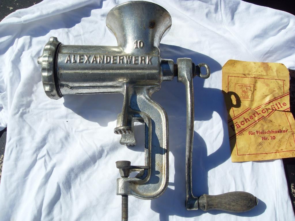 hand vleesmolen, Ophalen of Verzenden