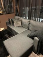 Moderne grijze hoekbank met chaise longue, Huis en Inrichting, Banken | Bankstellen, Ophalen, 250 tot 300 cm, 100 tot 125 cm, Hoekbank