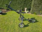 Bagboy Golftrolley Golfkar met zitje en parapluhouder, Ophalen of Verzenden, Gebruikt, Golfkar, Overige merken
