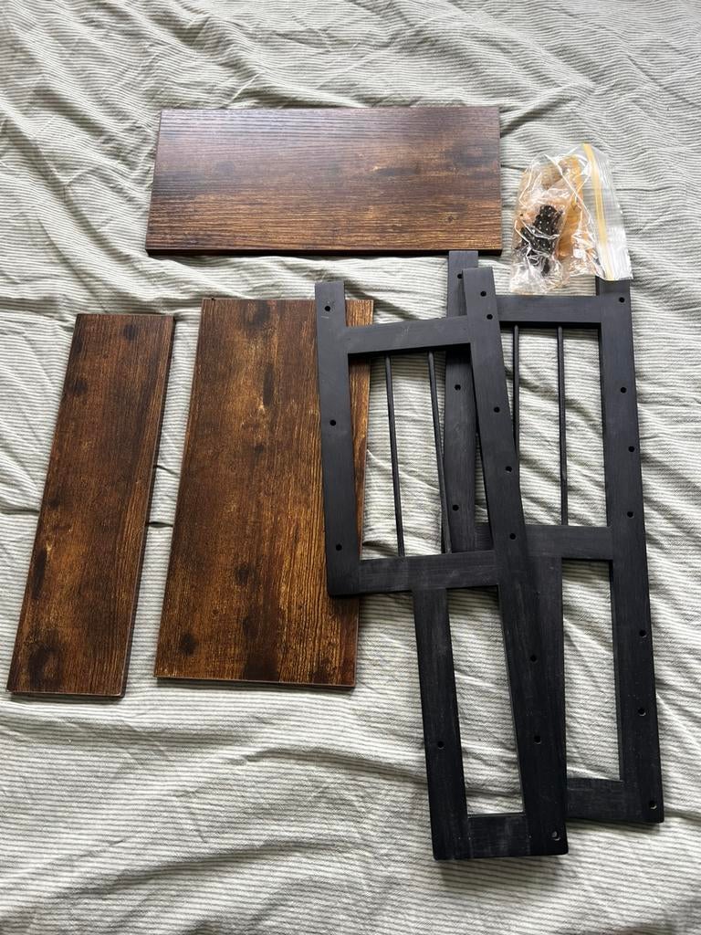 Kruidenkastje eikenhout 3 lagen, Ophalen, Zo goed als nieuw