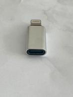 USB-C naar Lightning Adapter voor iPhone/iPad, Ophalen of Verzenden, Zo goed als nieuw, Snoer of kabel, Apple iPhone
