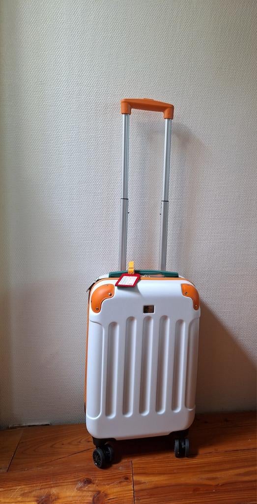 Nieuw reiskoffertje handbagage Nationale postcodeloterij, Sieraden, Tassen en Uiterlijk, Koffers, 50 tot 60 cm, Hard kunststof
