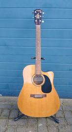 Morgan W-104CEN incl gigbag, Muziek en Instrumenten, Snaarinstrumenten | Gitaren | Akoestisch, Ophalen, Gebruikt, Western- of Steelstringgitaar