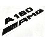 Glans zwart emblemen - Mercedes A Class W176  W177 A180 AMG, Ophalen of Verzenden, H, H, H
