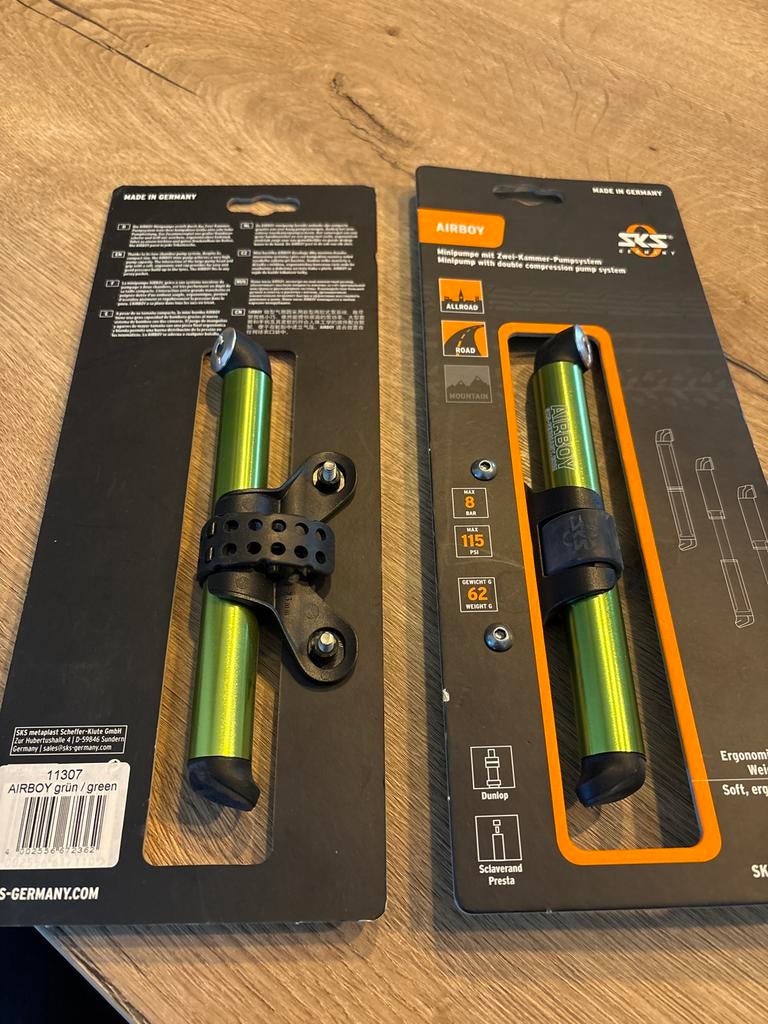 SKS Airboy Minipomp - Nieuw in verpakking 2 stuks, Ophalen of Verzenden, Nieuw