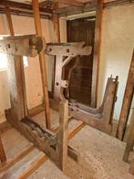 Eiken delen van weefgetouw