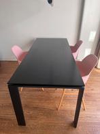 Kartell Four tafel 190 zwart, Ophalen, Gebruikt, 50 tot 100 cm, Vijf personen of meer