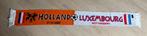 Nederland - Luxemburg voetbal sjaal 17-11-2007, Verzamelen, Ophalen of Verzenden, Overige binnenlandse clubs, Vaantje of Sjaal