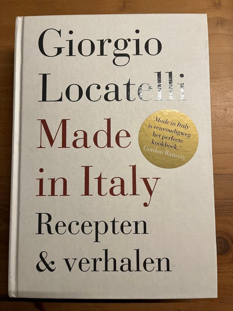 Made in Italy, recepten en verhalen, Ophalen of Verzenden, Zo goed als nieuw, Italië