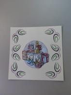 Opleg kaart - borduur - inclusief 3d plaatje - 57, Ophalen of Verzenden, Nieuw, Overige thema's