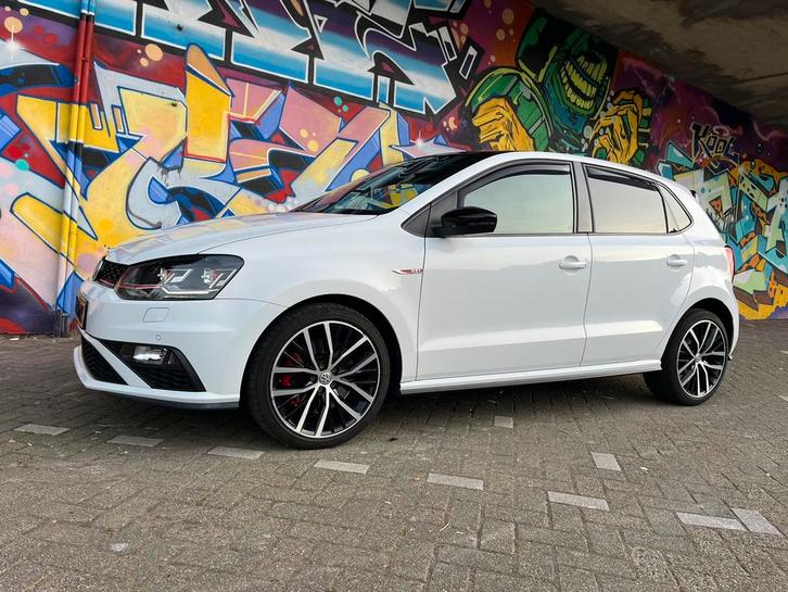 Volkswagen Polo 1.8 TSI 141KW BMT GTI 2016 Wit 129dkm, Auto's, Volkswagen, Particulier, Polo, ABS, Achteruitrijcamera, Adaptieve lichten