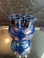 Luster Glazuur Tulpenvaasje 11cm hoogte, Ophalen of Verzenden, Overige kleuren, Aardewerk of Porselein, Minder dan 50 cm