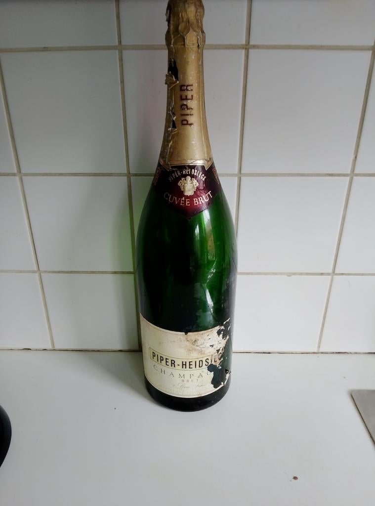 Piper-Heidsieck Cuvée Brut Champagne 3L lege fles !!!, Verzamelen, Ophalen, Frankrijk, Champagne