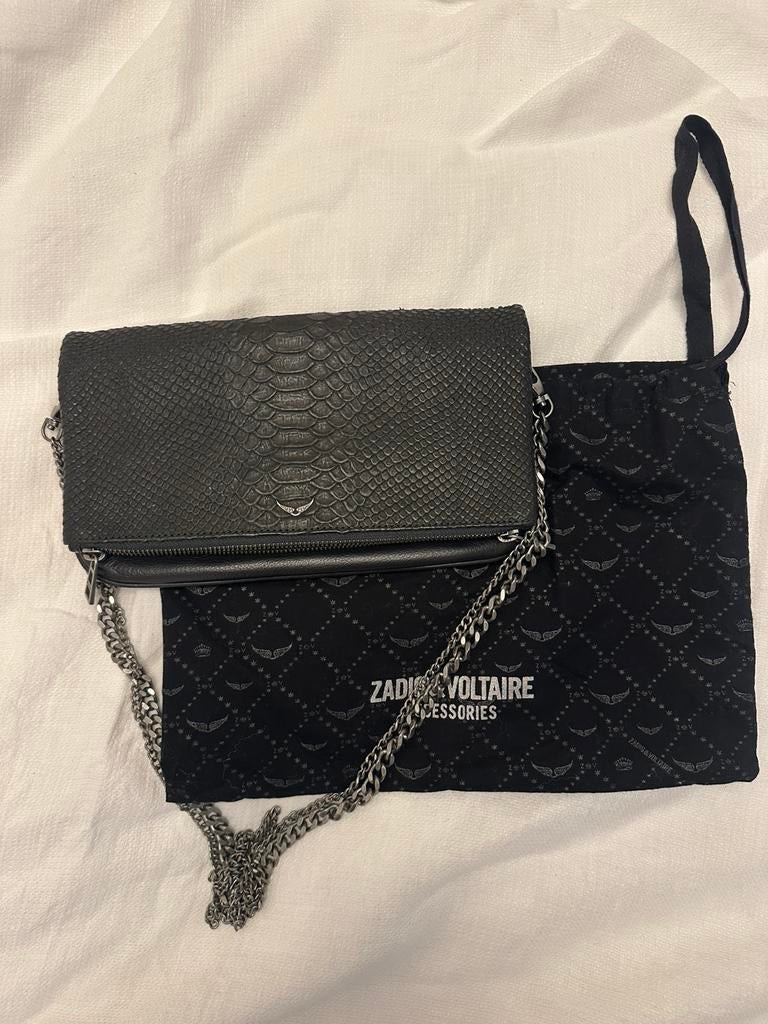 Zadig & Voltaire tas, Ophalen of Verzenden, Zo goed als nieuw, Zwart