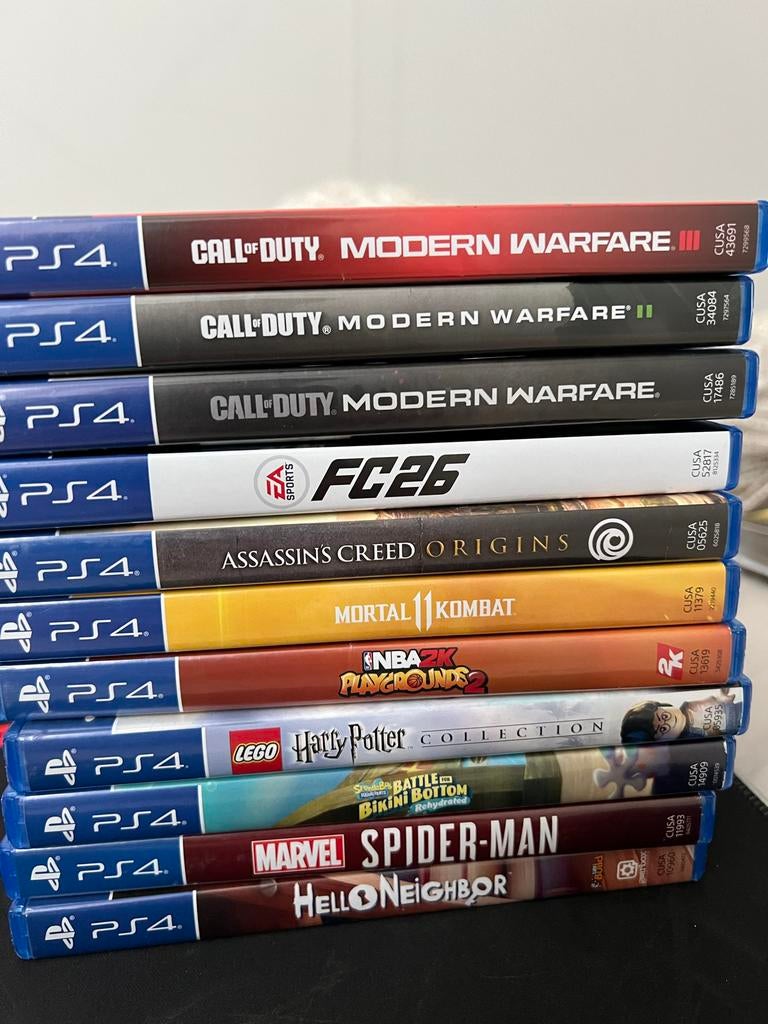 PS4 Games Bundel, Vanaf 18 jaar, Overige genres, Ophalen of Verzenden, Eén computer