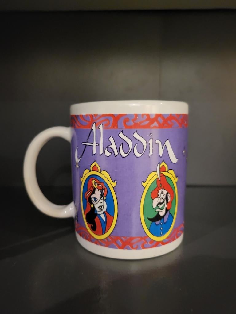 Aladdin Mok - Vintage Disney, Ophalen of Verzenden, Gebruikt