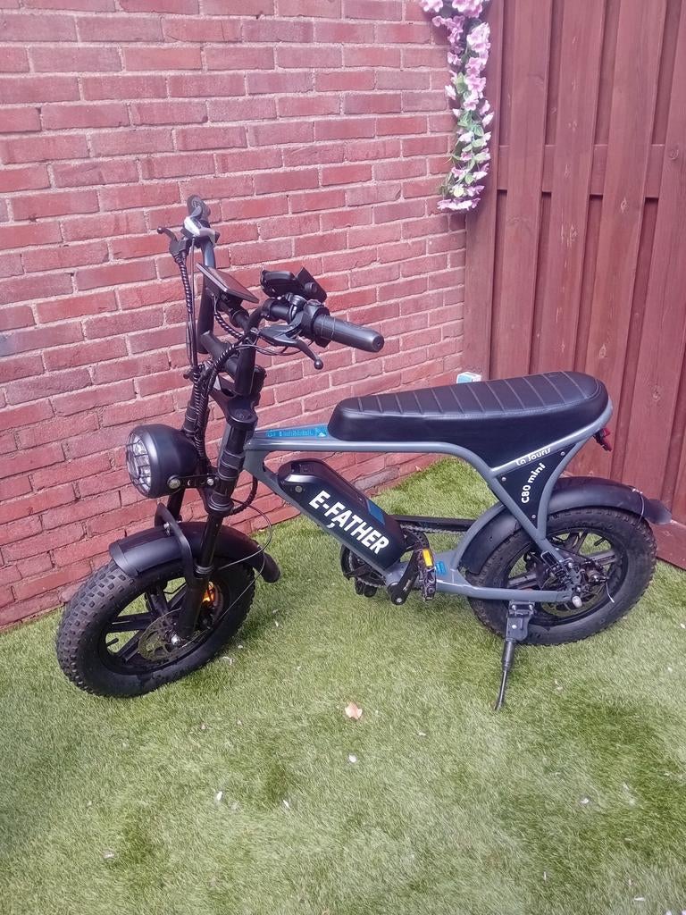 E-FATBIKE C80 mini - Zo goed als nieuw, Zo goed als nieuw, Minder dan 47 cm, 30 tot 50 km per accu, Ophalen
