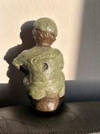 Handgemaakt beeldje van Geert Kunen - Denkende Jongen, Ophalen of Verzenden