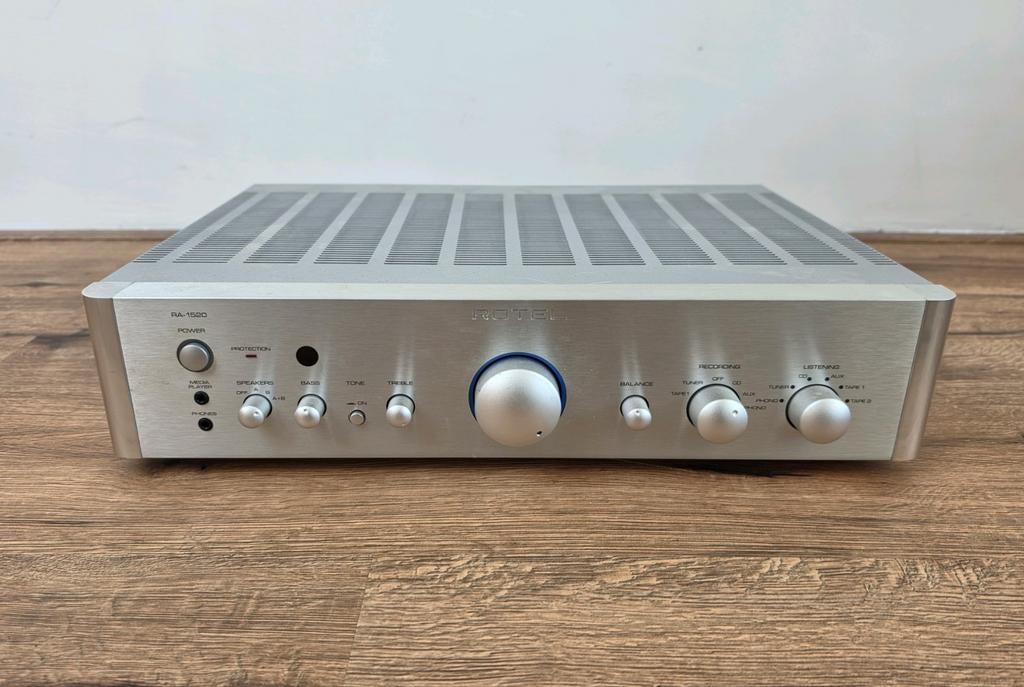 Rotel RA-1520 Stereo Versterker - Hoogwaardig Geluid, Overige merken, Ophalen of Verzenden, Zo goed als nieuw, 60 tot 120 watt