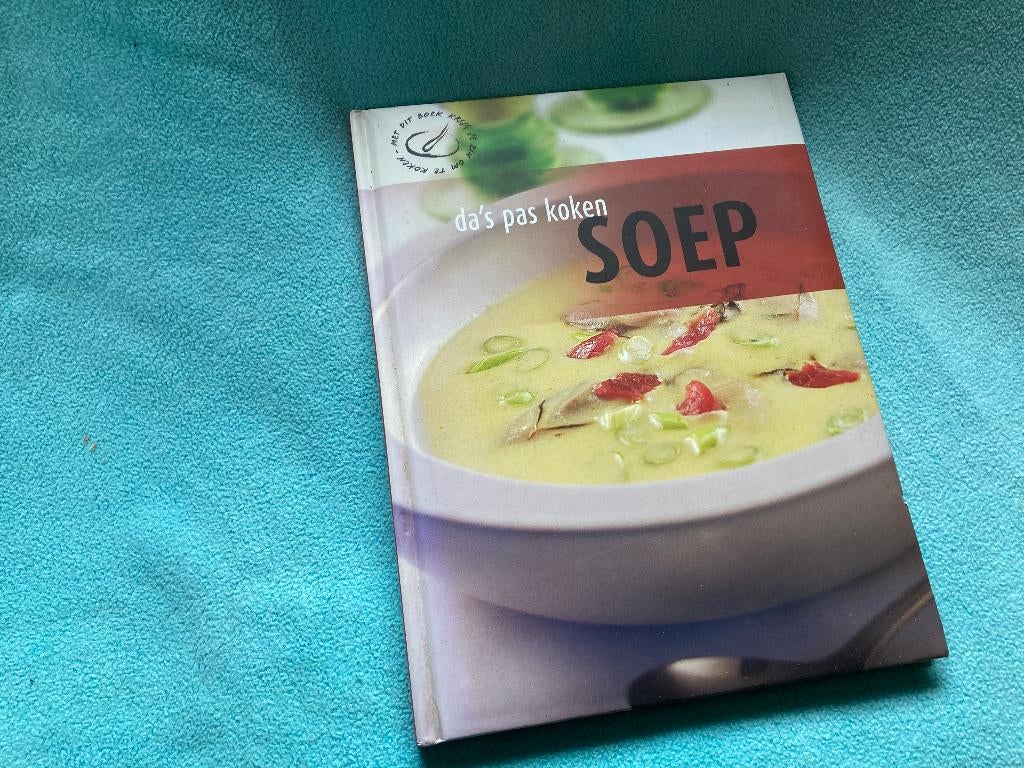 🥣 Soep - Da's pas koken, Boeken, Kookboeken, Zo goed als nieuw, Ophalen of Verzenden