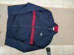 Te koop Sergio tacchini heren trainingsjack maat l slim fit, Maat 52/54 (L), Blauw, Sergio tacchini, Ophalen of Verzenden