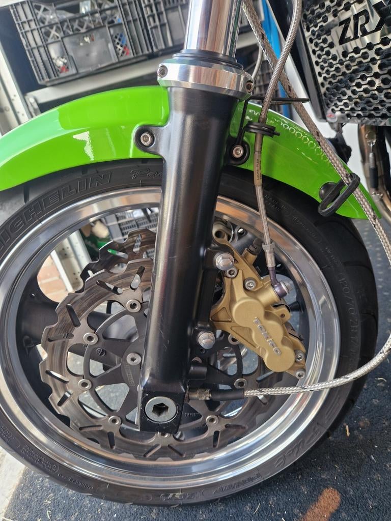 Groene   kawasaki  Zrx 1100 R, Motoren, Motoren | Kawasaki, Particulier, Naked bike